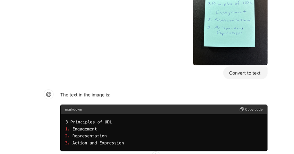 Digitize and Summarize Written Text with ChatGPT