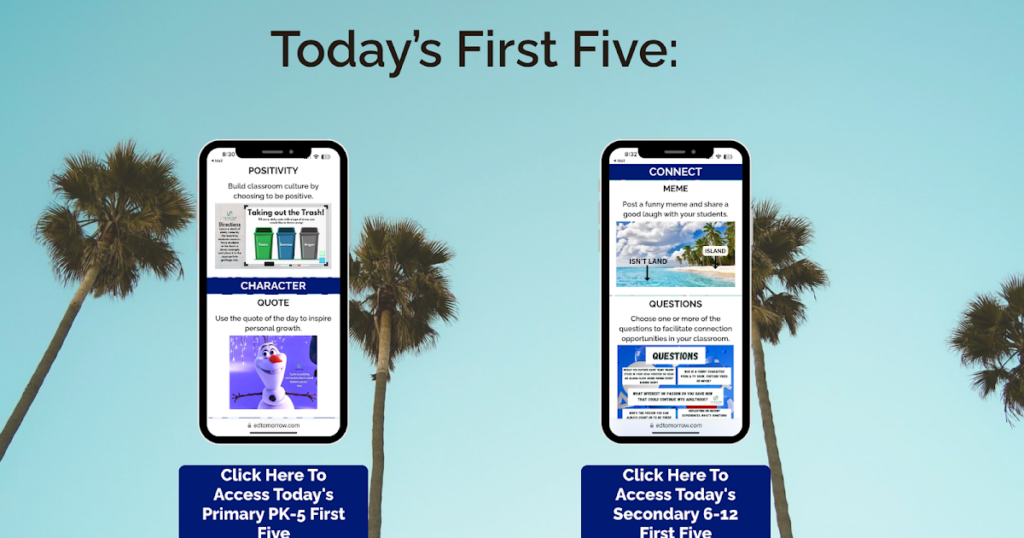 The First Five is an SEL Gamechanger!