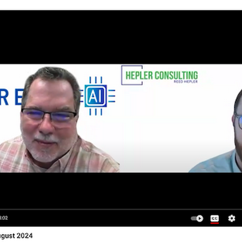 This Week in AI with Reed Hepler and Steve Hargadon (16 August 2024)