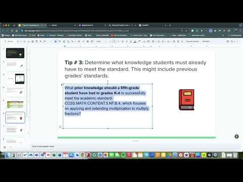 7 Tips for Unpacking Academic Standards with AI