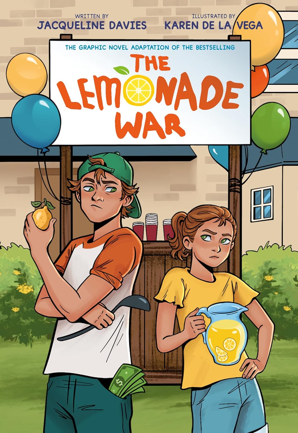 The Lemonade War graphic novel book cover