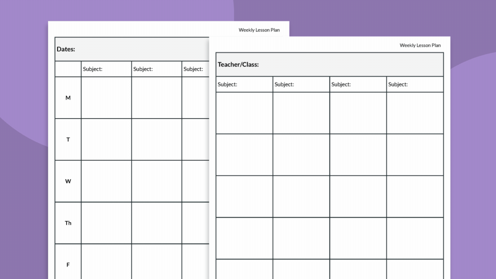 Lesson Plan Templates Lesson Plan Templates