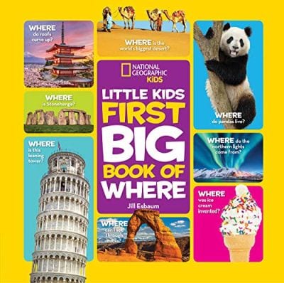 Summer Reading List Big Book of Where National Geographic Little Kids First Big Books of Where by Jill Esbaum