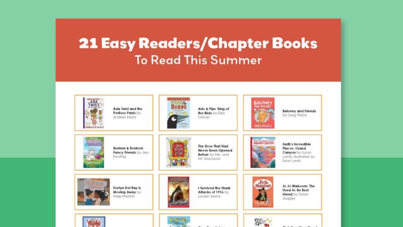 Summer Reading List Easy Readers and Chapter Books Summer Reading List featuring easy readers and chapter books.