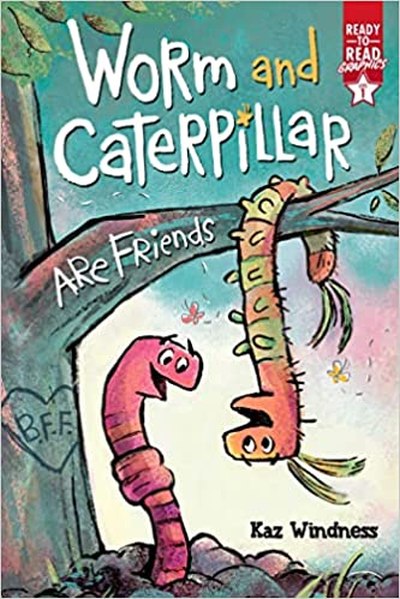 Summer Reading List 2023: Worm and Caterpillar are Friends Book cover for Worm and Caterpillar are Friends, a summer reading list 2023 selection
