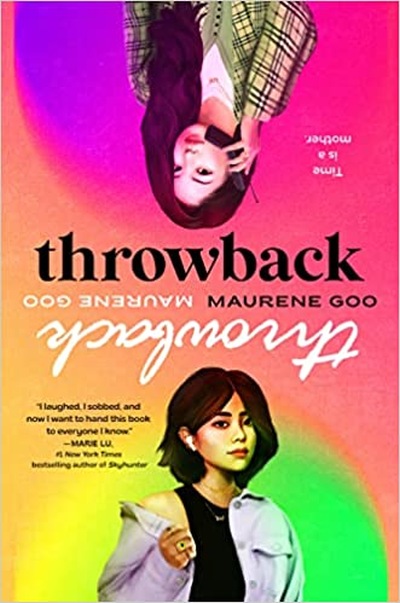 Summer Reading List 2023: Throwback Cover of Throwback, a high school summer reading list 2023 pick