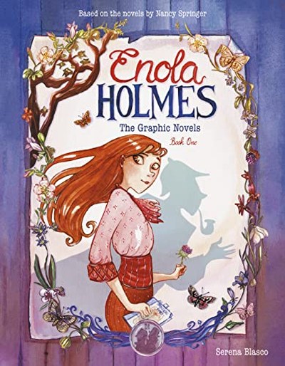 Summer Reading List: Enola Holmes Graphic Novels Book cover for Enola Holmes: The Graphic Novels