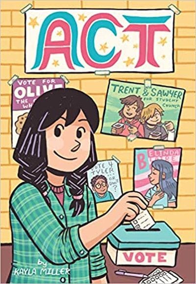 Summer Reading List Act Act (A Click Graphic Novel) book cover