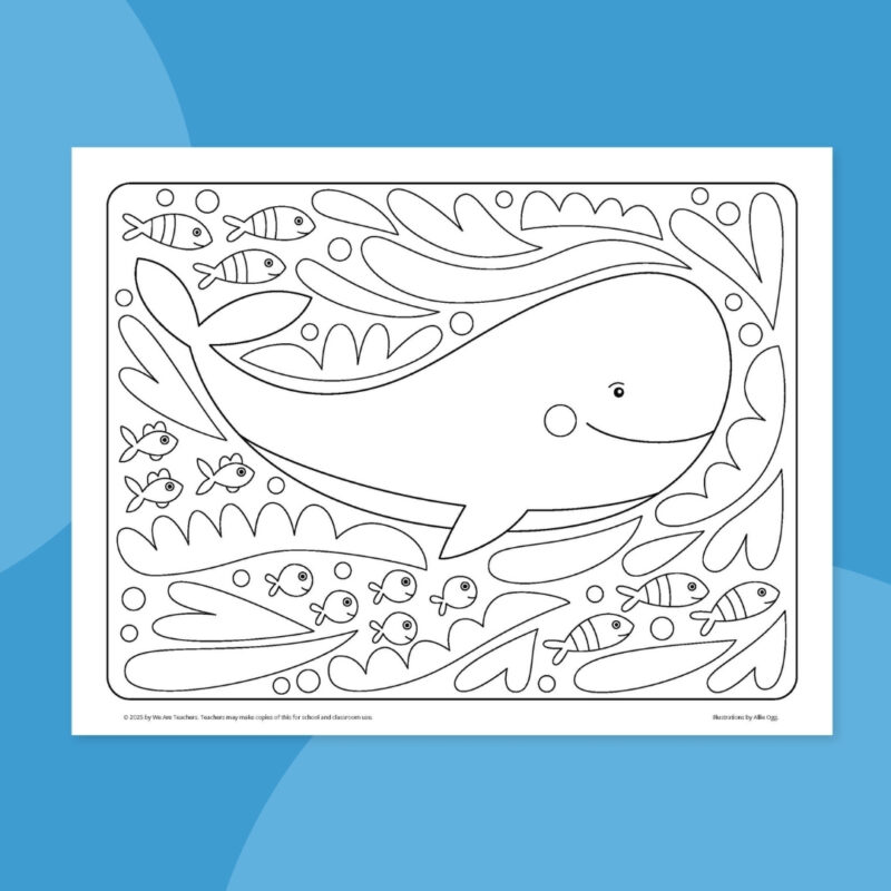 whale-coloring-page whale coloring page for ocean coloring pages