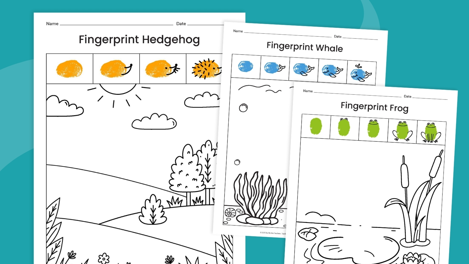 Fingerprint art feature Fingerprint art feature