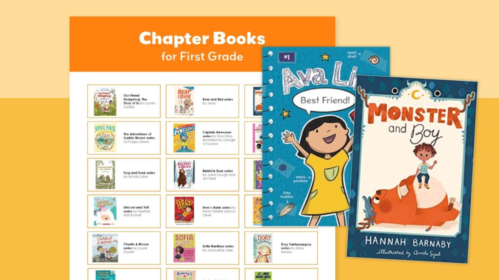 First grade books feature