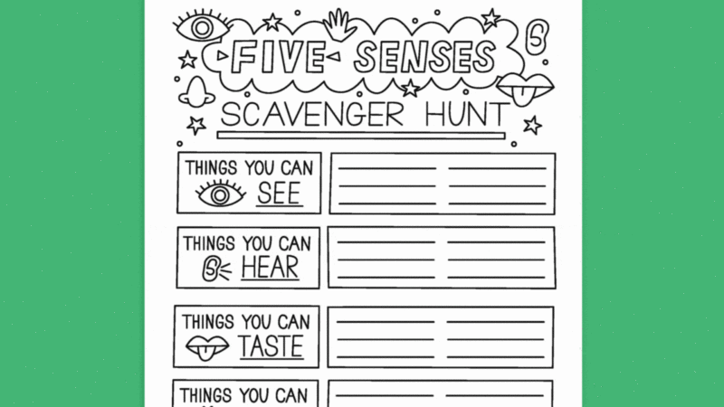 Free Printable Scavenger Hunts Rotating series of free printable scavenger hunt pages for outdoor activities with kids