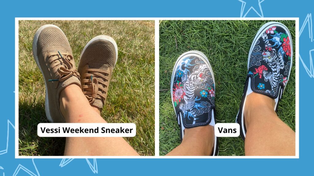 Teacher shoes feature