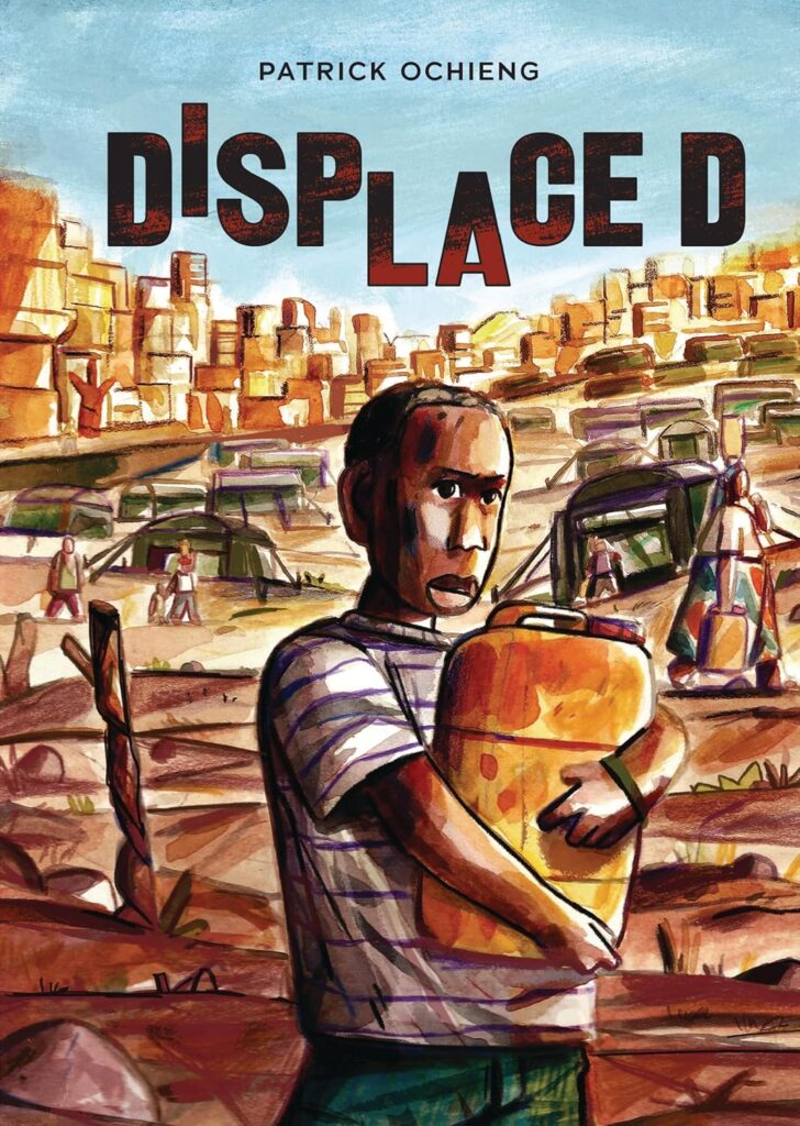 Displaced book Displaced book cover