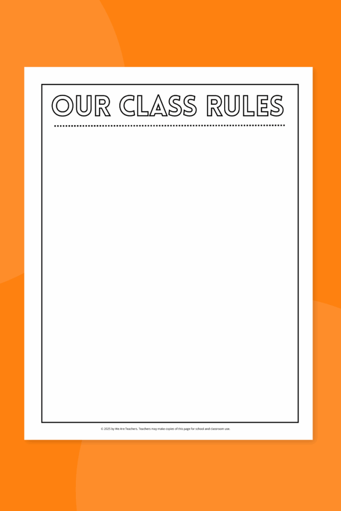classroom management plan agreement