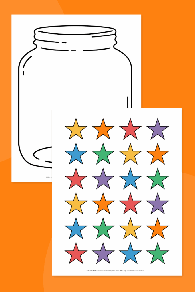 classroom management plan star jar