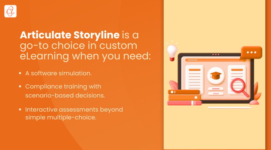 Why Choose Articulate Storyline for Custom eLearning Development?
