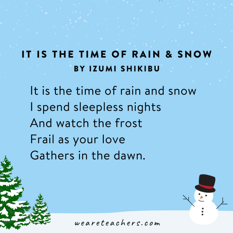 39 Delightful Winter Poems for Kids of All Ages
