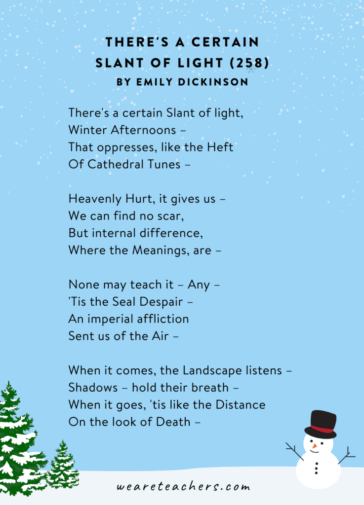 39 Delightful Winter Poems for Kids of All Ages