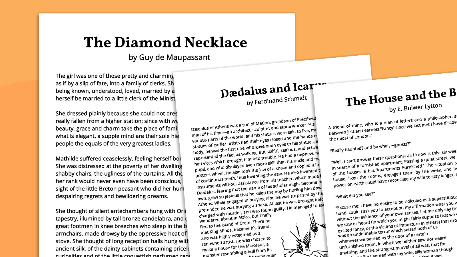 Short-Stories-Middle-School Printable short stories