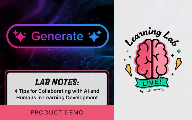 4 Tips for Collaborating with AI and Humans in Learning Development