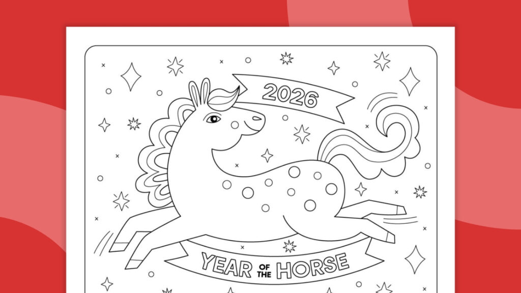 Lunar New Year 2026 Coloring Page: Grab Our Free Download!