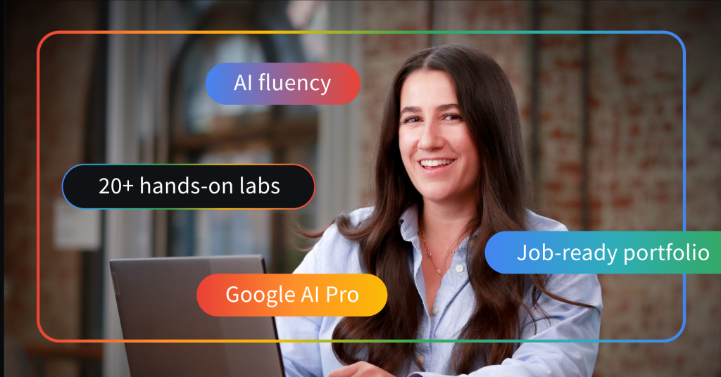 Google launches AI Professional Certificate on Coursera and offers free access to U.S. small businesses 