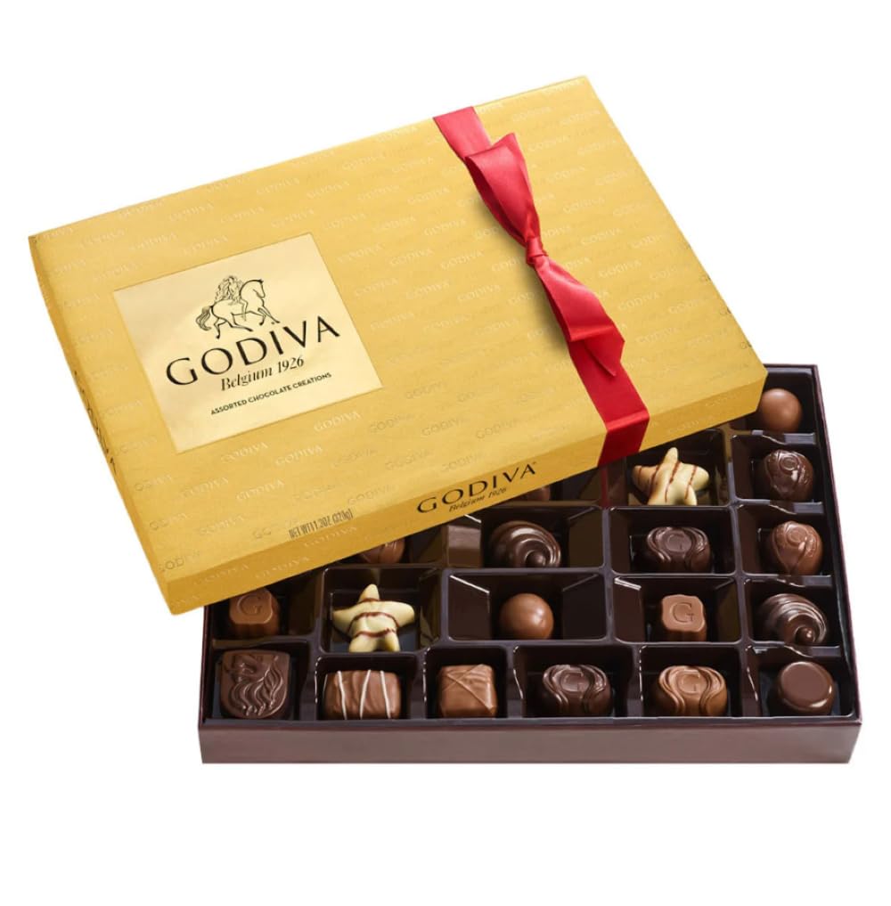 Godiva Chocolate assortment of 27 pieces