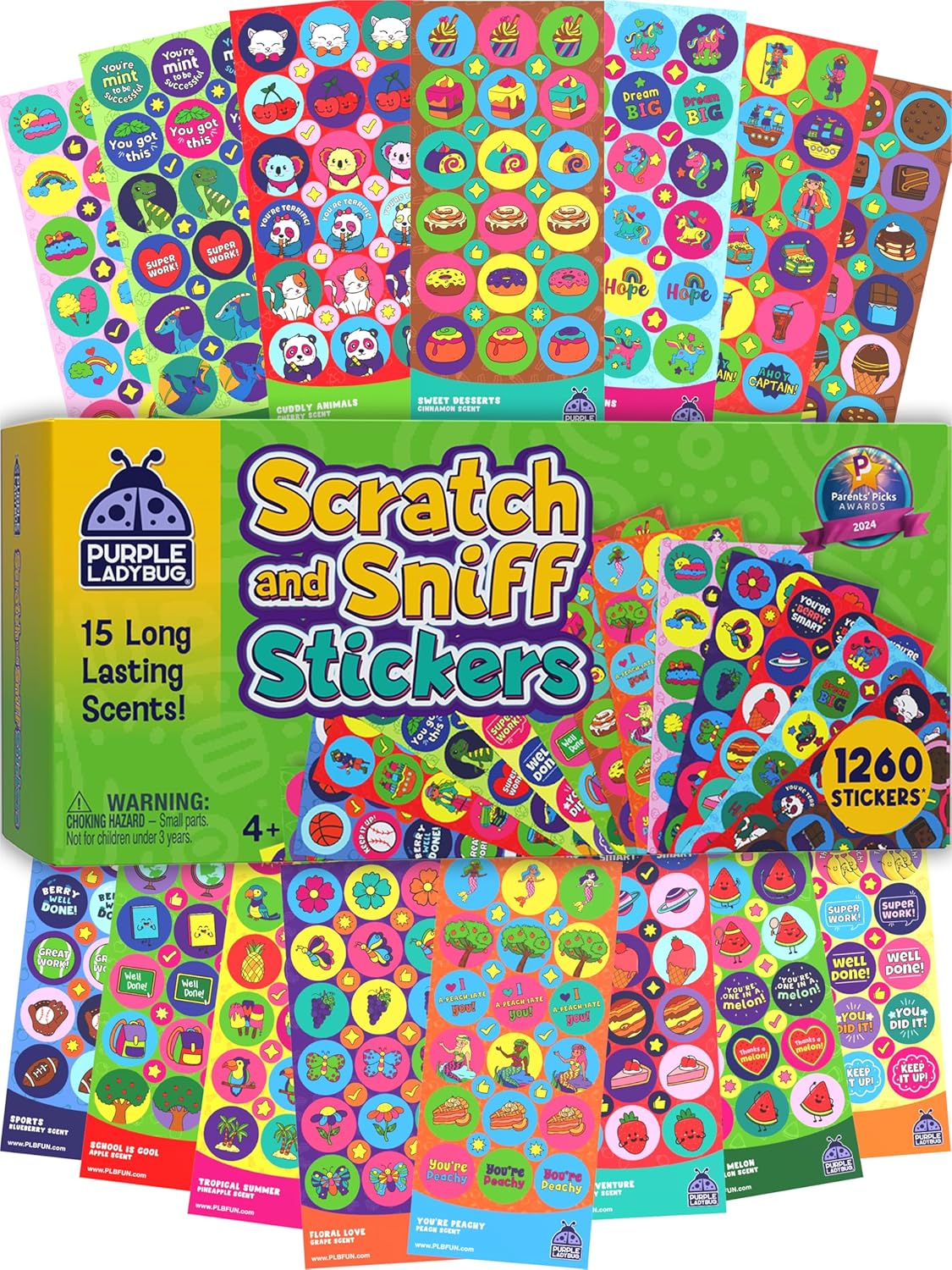 Scratch and Sniff Stickers assortment
