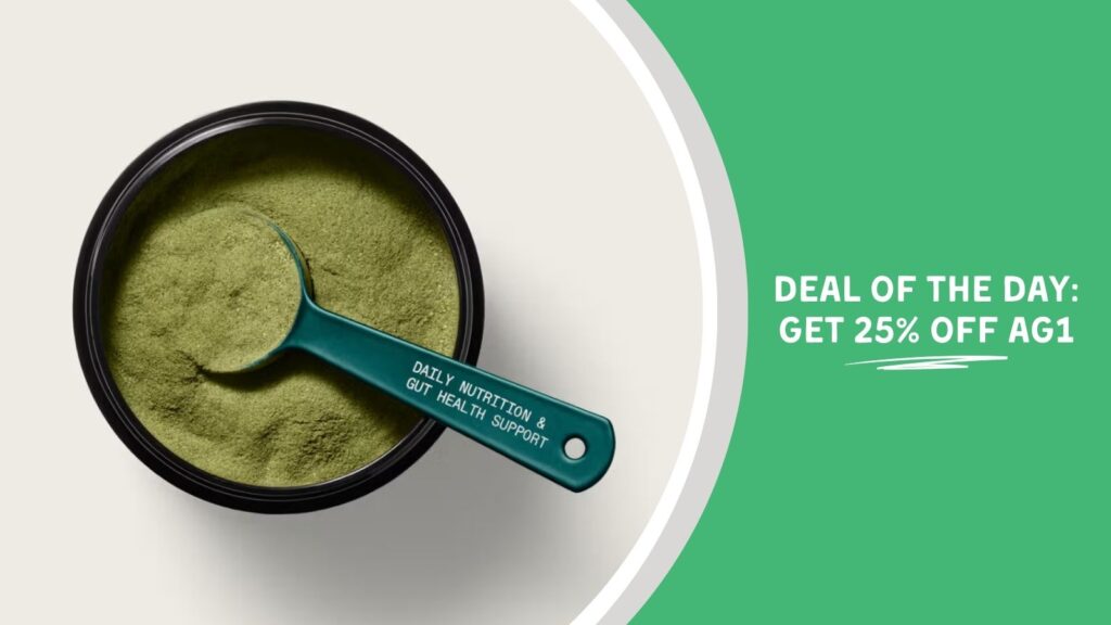 AG1 Teacher Discount: Get 25% off