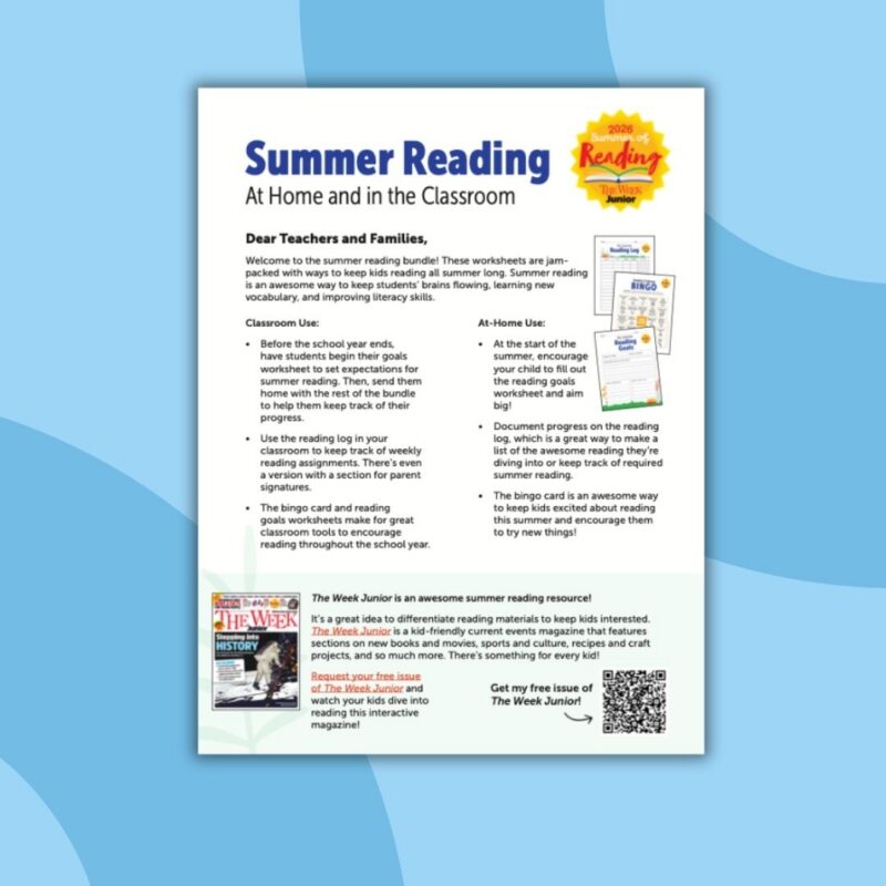 Summer Reading Letter