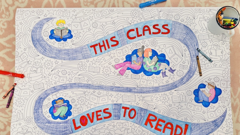 Free Classroom Reading Poster