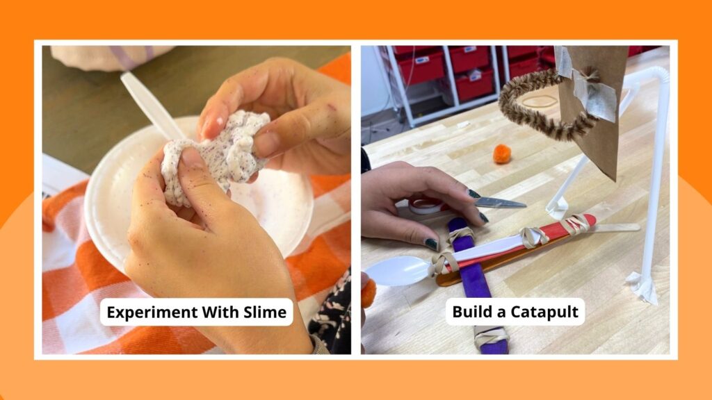 two examples of kindergarten science experiments