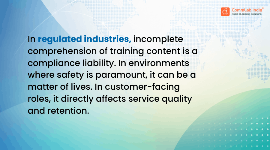 What Happens When Training Isn’t Fully Understood?