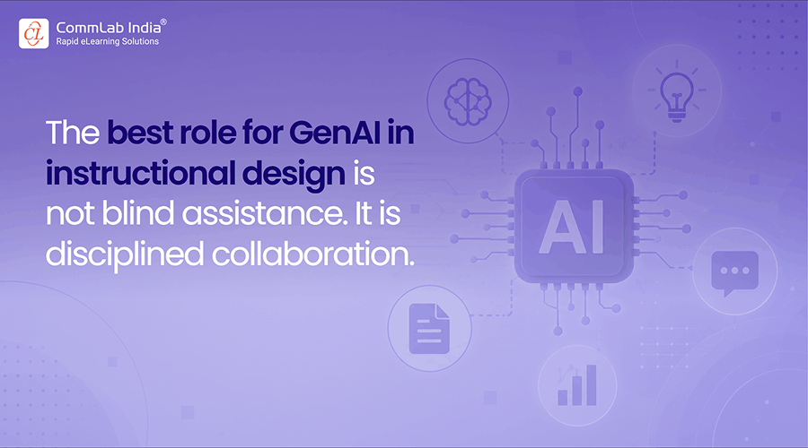 Best Role of GenAI in Instructional Design Best Role of GenAI in Instructional Design