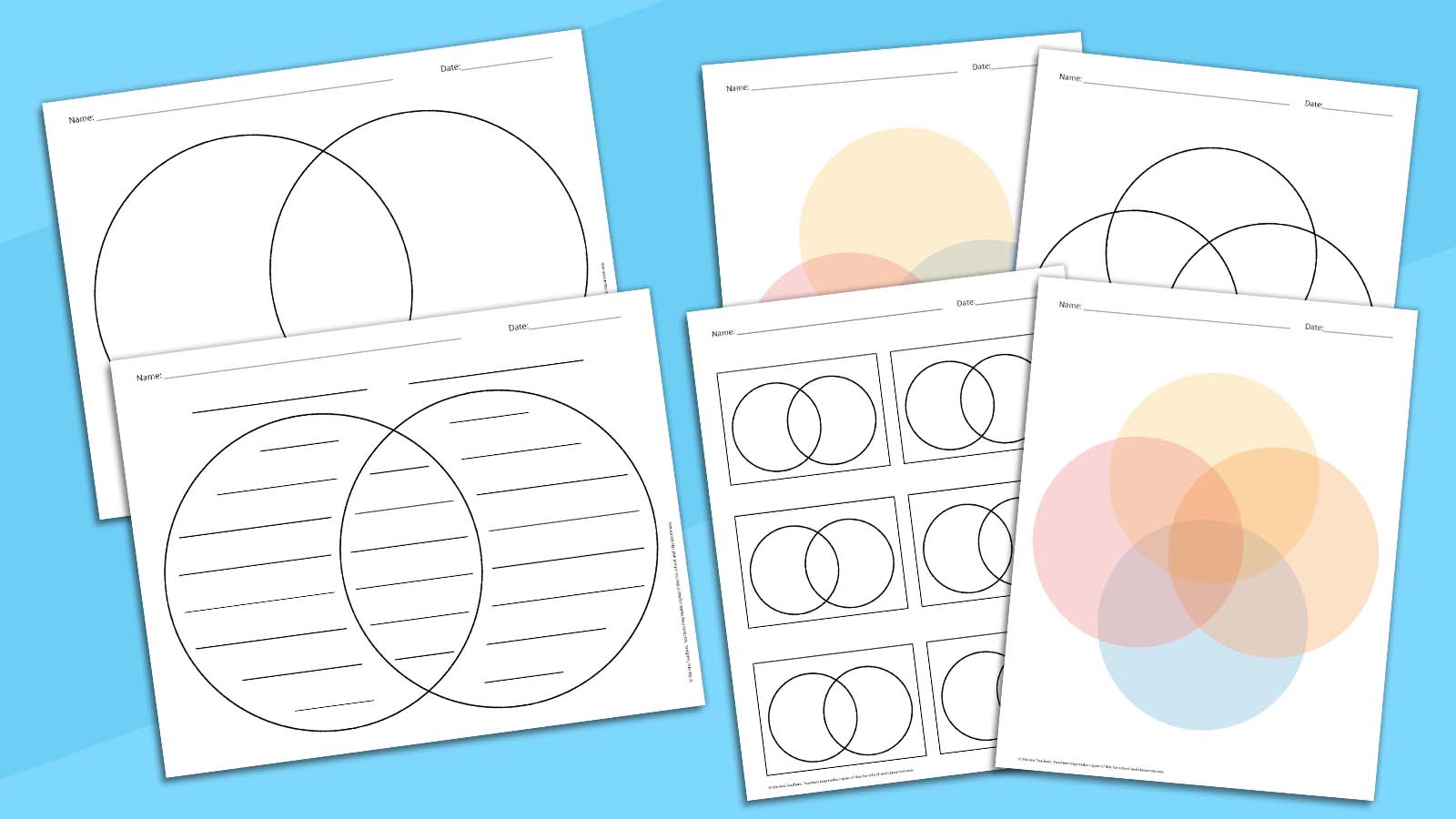 Venn Diagram Template Feature Venn Diagram Template Feature
