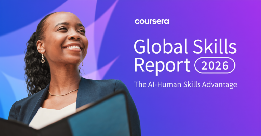 Presenting Coursera’s Global Skills Report 2026, and our new AI-Human Skills Synergy Index—the first of its kind in the world